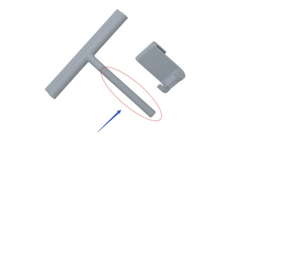 Shower Squeegee with Handle - Glass & Mirror Cleaner